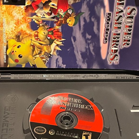 Super Smash Bros Melee Nintendo GameCube Complete in Box - Picture 3 of 3
